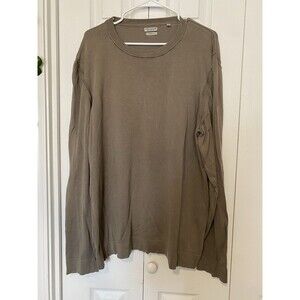Men's OOBE Brand 161 King Crew Neck 100% Cotton Sweater Size XXL  Made In Italy